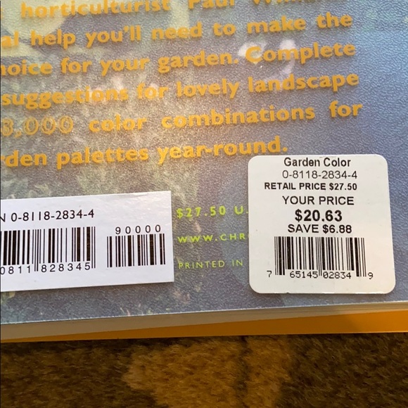 π The Garden Color Book on Flowers Spring Summer Flower Gardening P. Williams - Picture 9 of 10